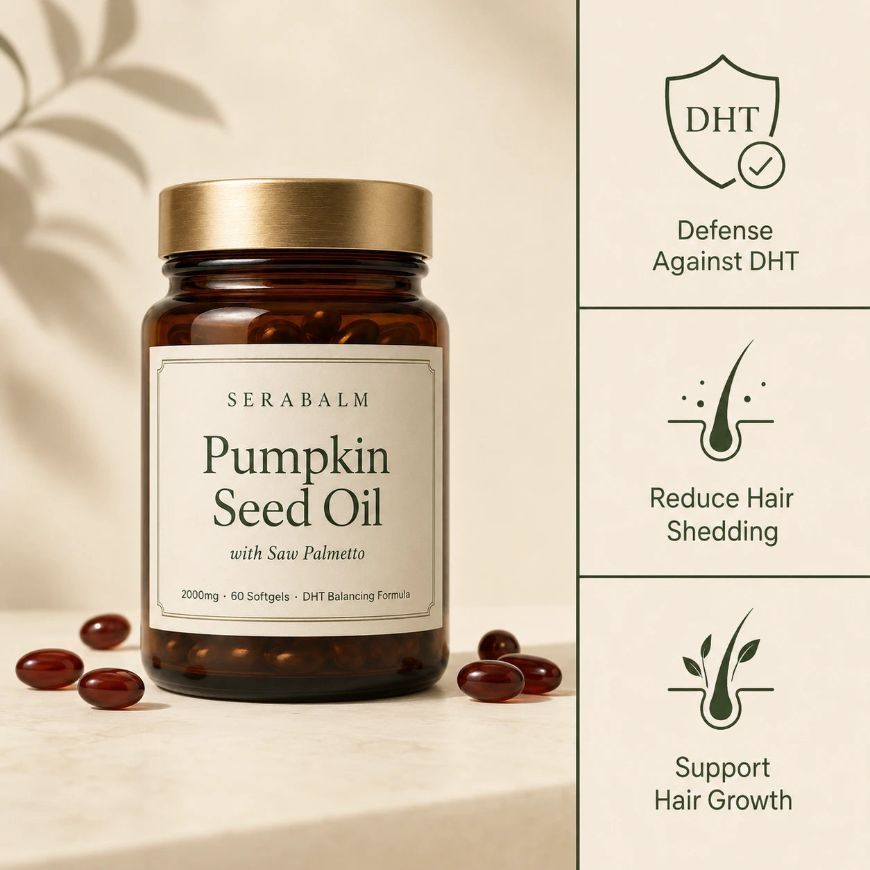 Pumpkin Seed Oil Softgels